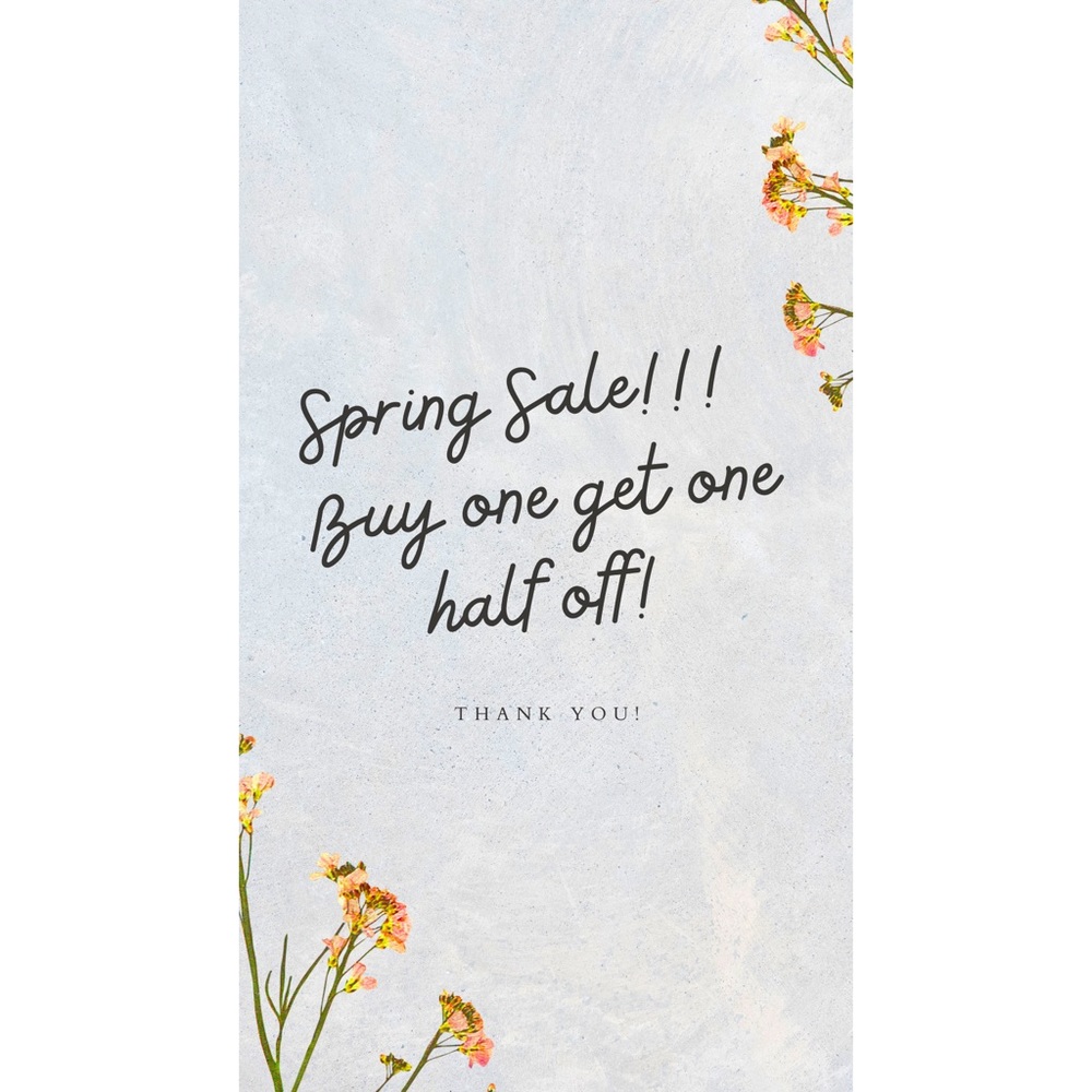 50% off second item